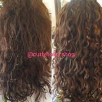 curly hair long lebanon