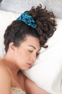sleeping with coorie curls scrunchie curly cailin