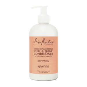shea moisture coconut and hibiscus curl moisture curl and shine conditioner