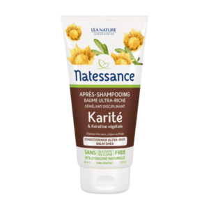 Natessance Ultra-rich Cream Conditioner Balm - Shea Butter & Palnt Based Keratin