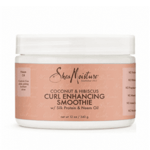 shea moisture coconut and hibiscus curl enhancing smoothie for thick and curly hair