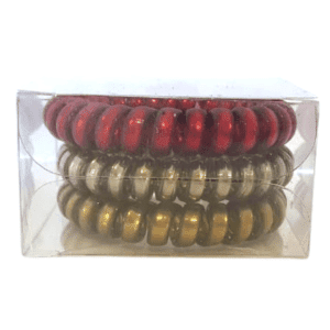 Invisibobbles Hair Ties - Sexy Night - Lot of 3 2