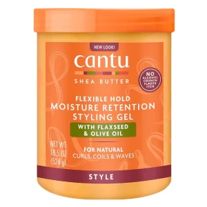 Cantu Moisturizing Retention Styling Gel with flaxseed & olive oil