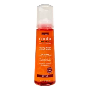 Cantu wave whip curling mousse
