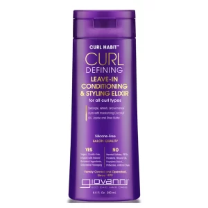Giovanni Curl Habit Curl Defining Leave-in Conditioning and Styling Elixir