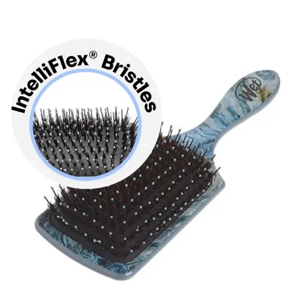 Wet Brush® Argan Oil Infused Shine Enhancer Paddle Brush, bristtles