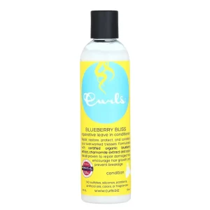curls reparative leave in conditioner blueberry bliss